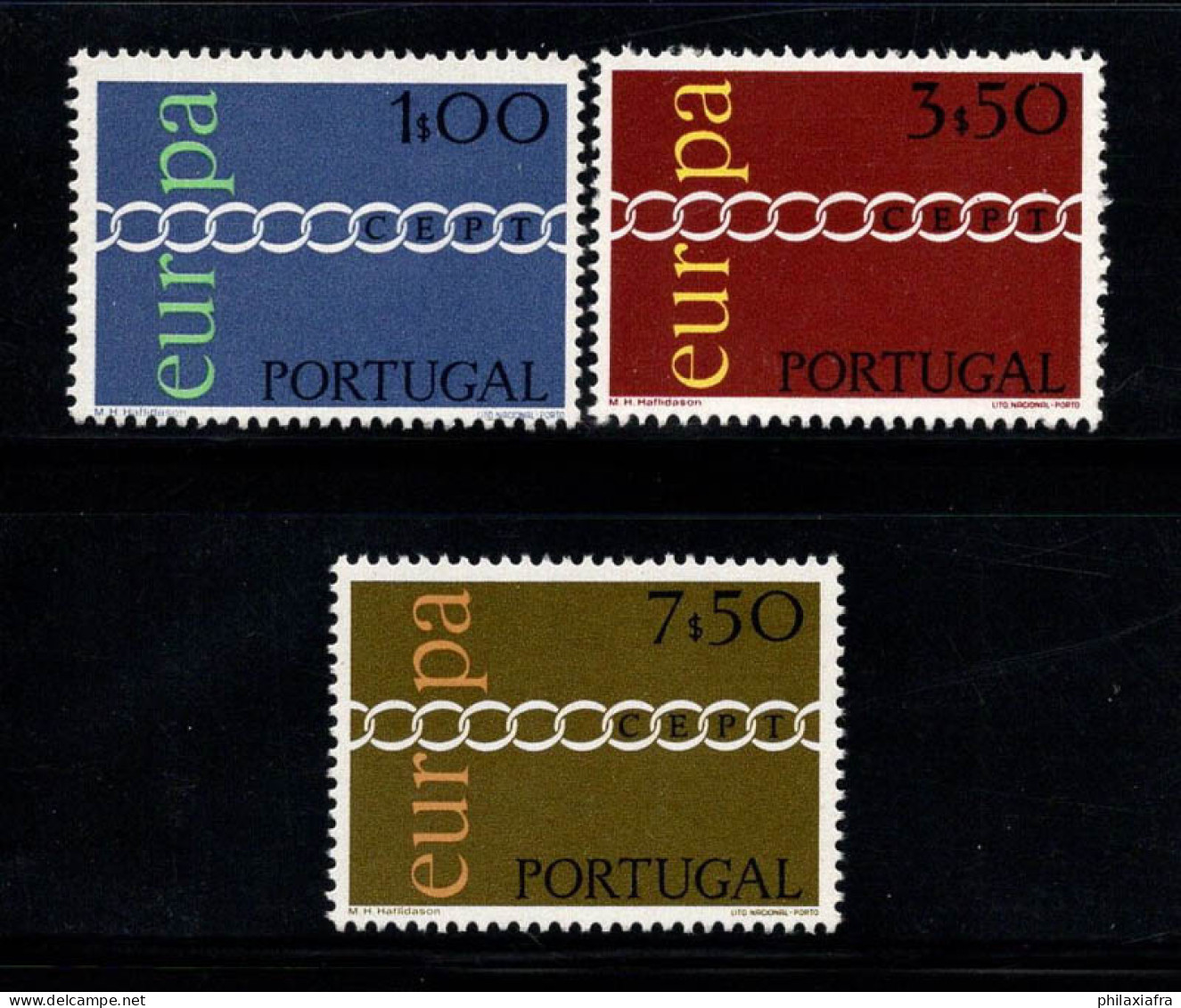 Portugal 1971 Mi. 1127-29 Neuf ** 100% Europa Cept - Neufs