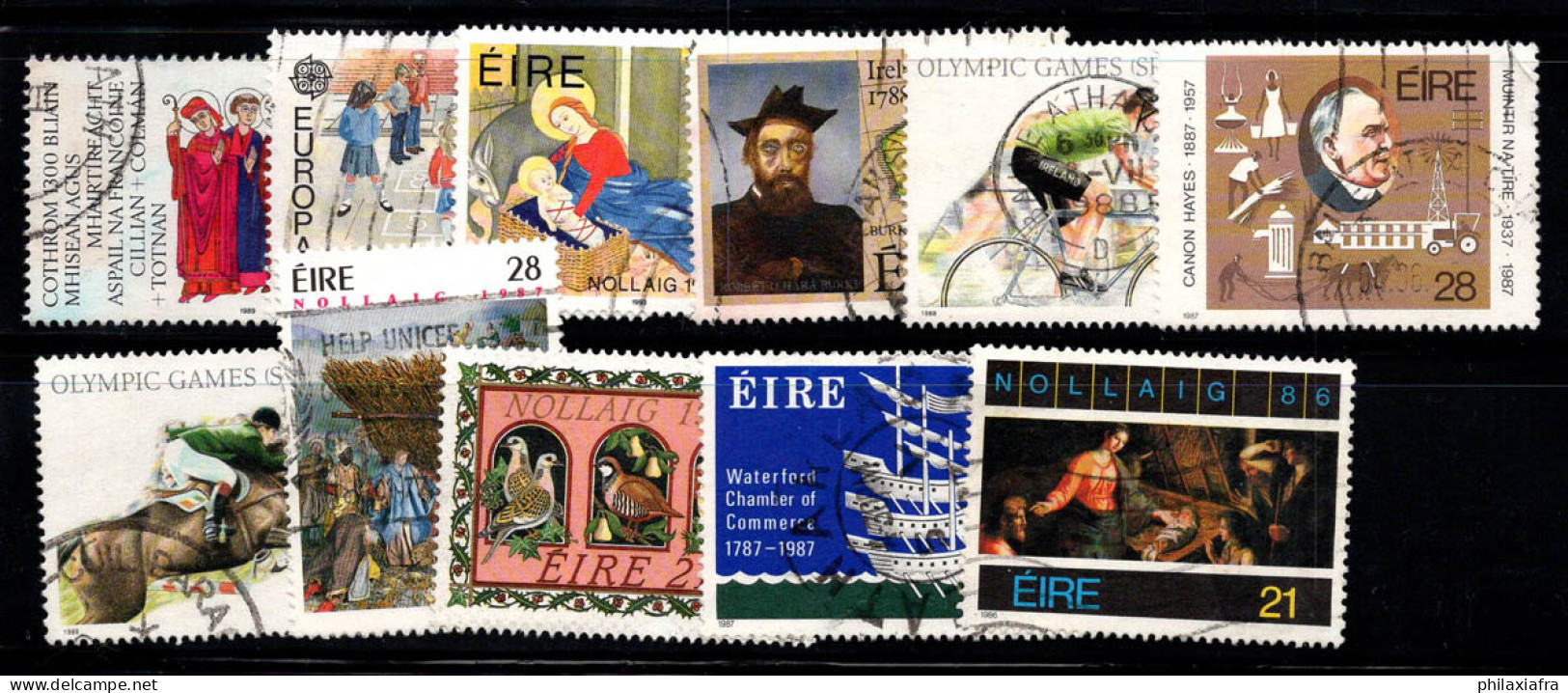 Irlande 1986-89 Oblitéré 100% Chevaux, Navires, Inventions - Used Stamps
