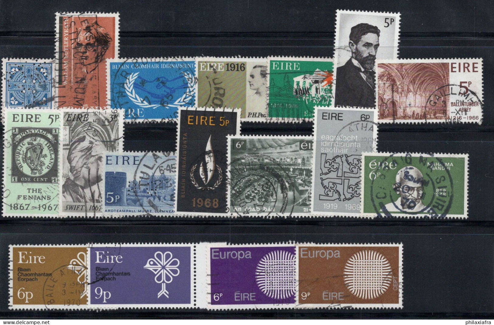 Irlande 1963-70 Oblitéré 100% Organisations, Personnalités, Europe Cept - Used Stamps