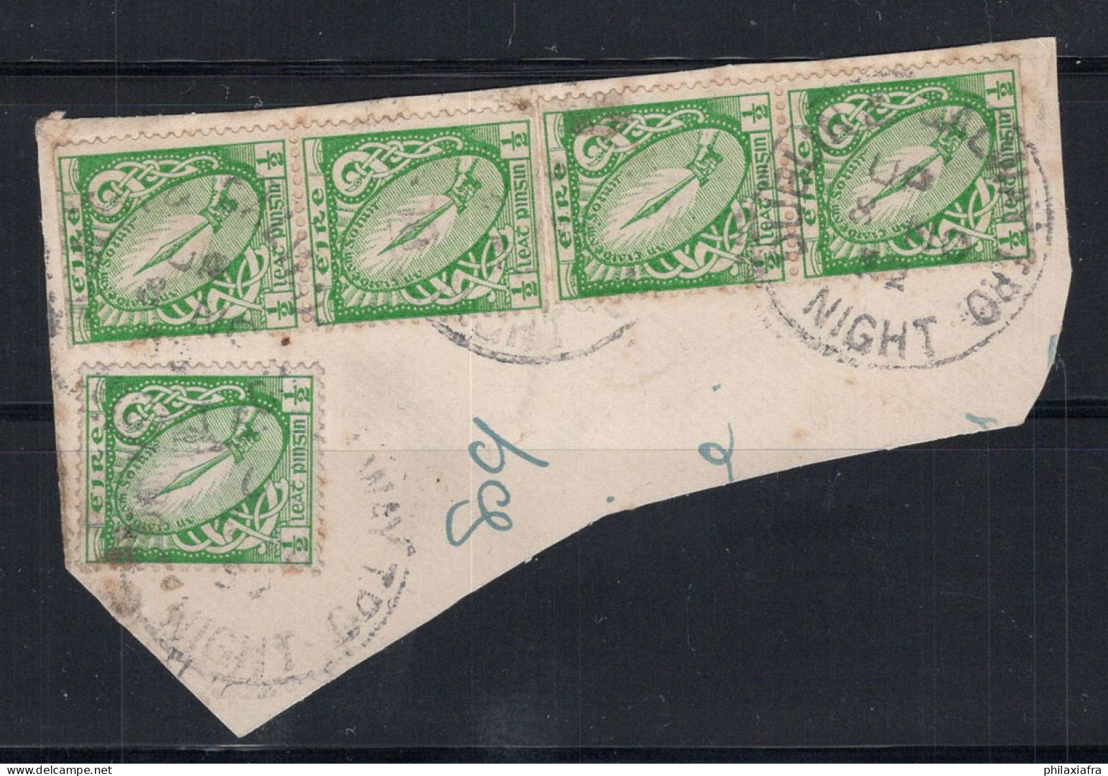 Irlande 1922 Oblitéré 100% 1/2 Pg, Symboles, Armoiries - Usati