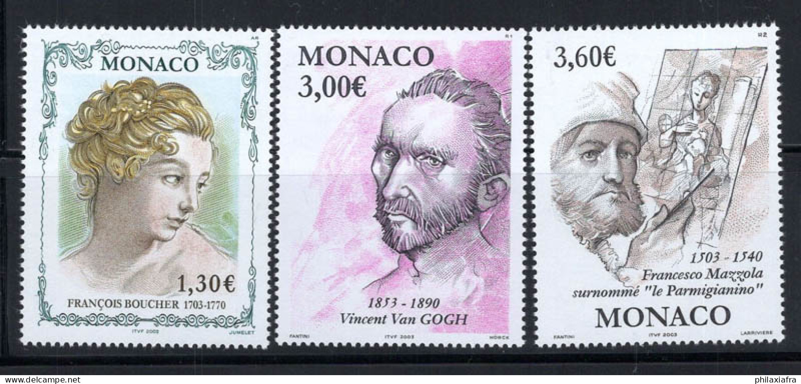 Monaco 2003 Mi. 2656-2658 Neuf ** 100% Peintres, Art - Other & Unclassified