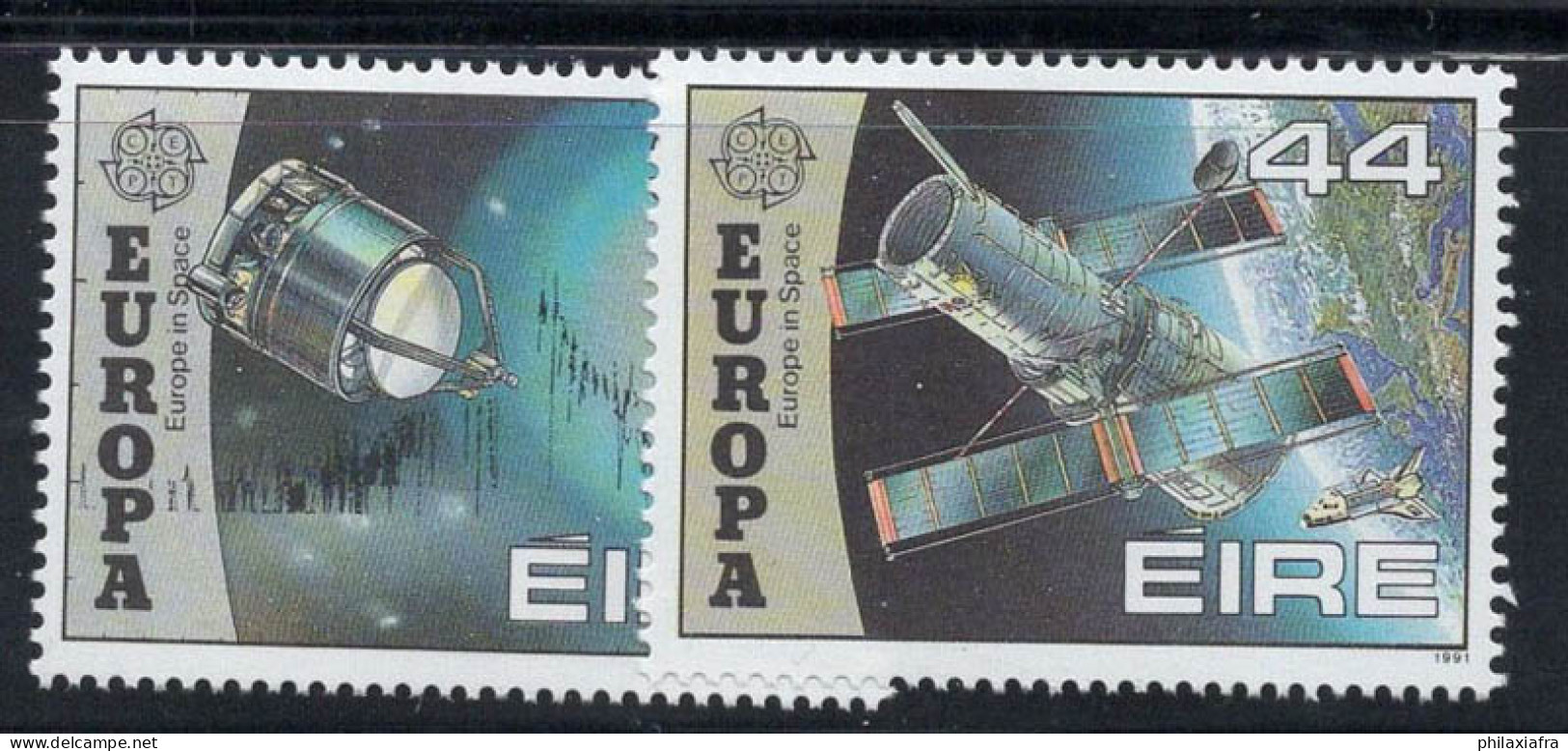 Irlande 1961 Mi. 759-760 Neuf ** 100% Radio Waves, Satellite, Planète, Étoiles - Unused Stamps