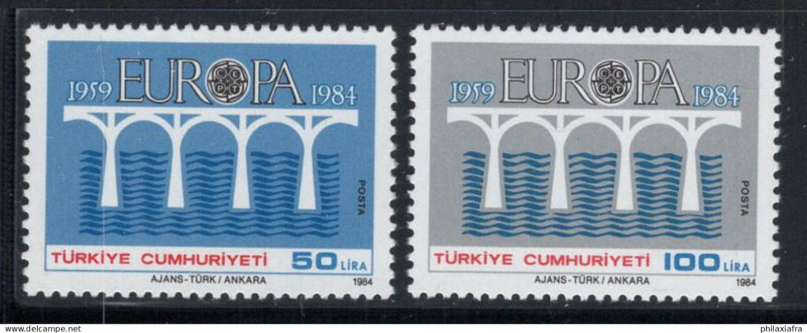 Turquie 1984 Mi. 2667-2668 Neuf ** 100% Europe CEPT - Nuevos