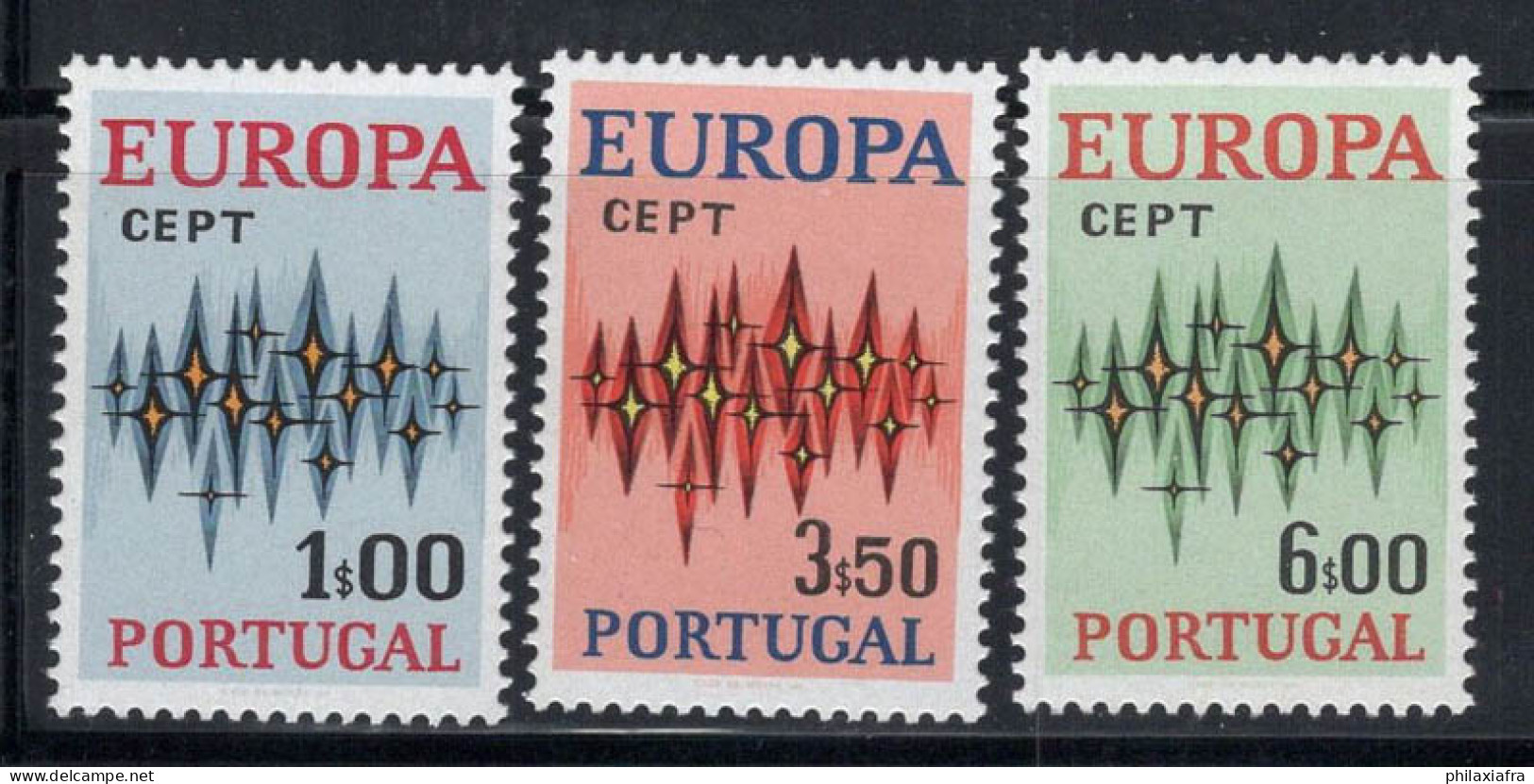 Portugal 1972 Mi. 1166-1168 Neuf ** 80% Europe CEPT, Étoiles - Neufs