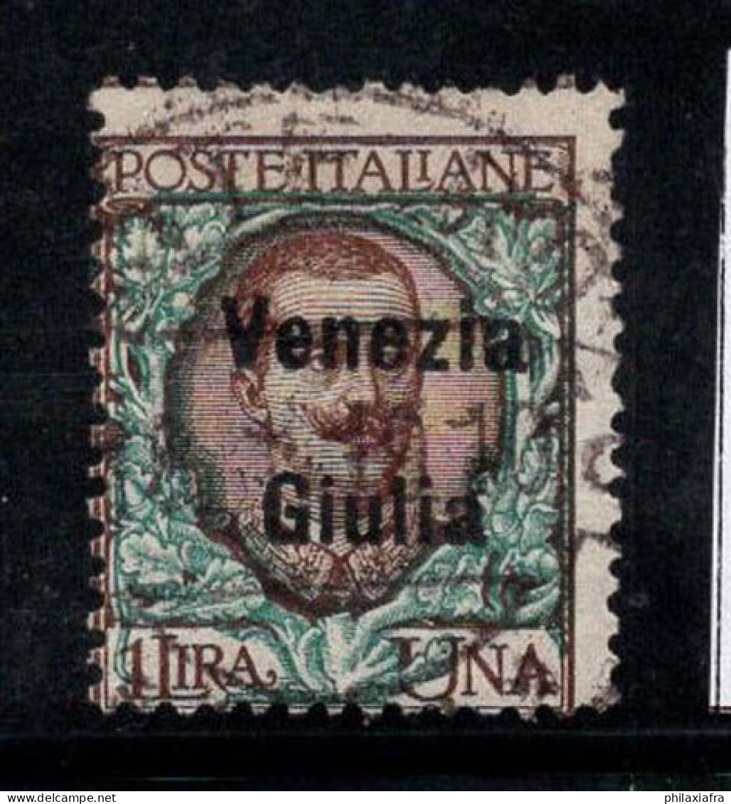 Venise Giulia 1918-19 Sass. 29 Oblitéré 80% 1 L. - Vénétie Julienne