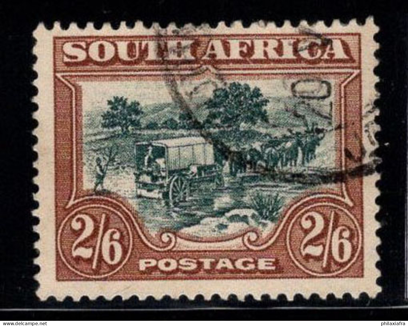Afrique Du Sud 1927 Mi. 37 Oblitéré 100% 2.6 Sh, Paysages - Used Stamps