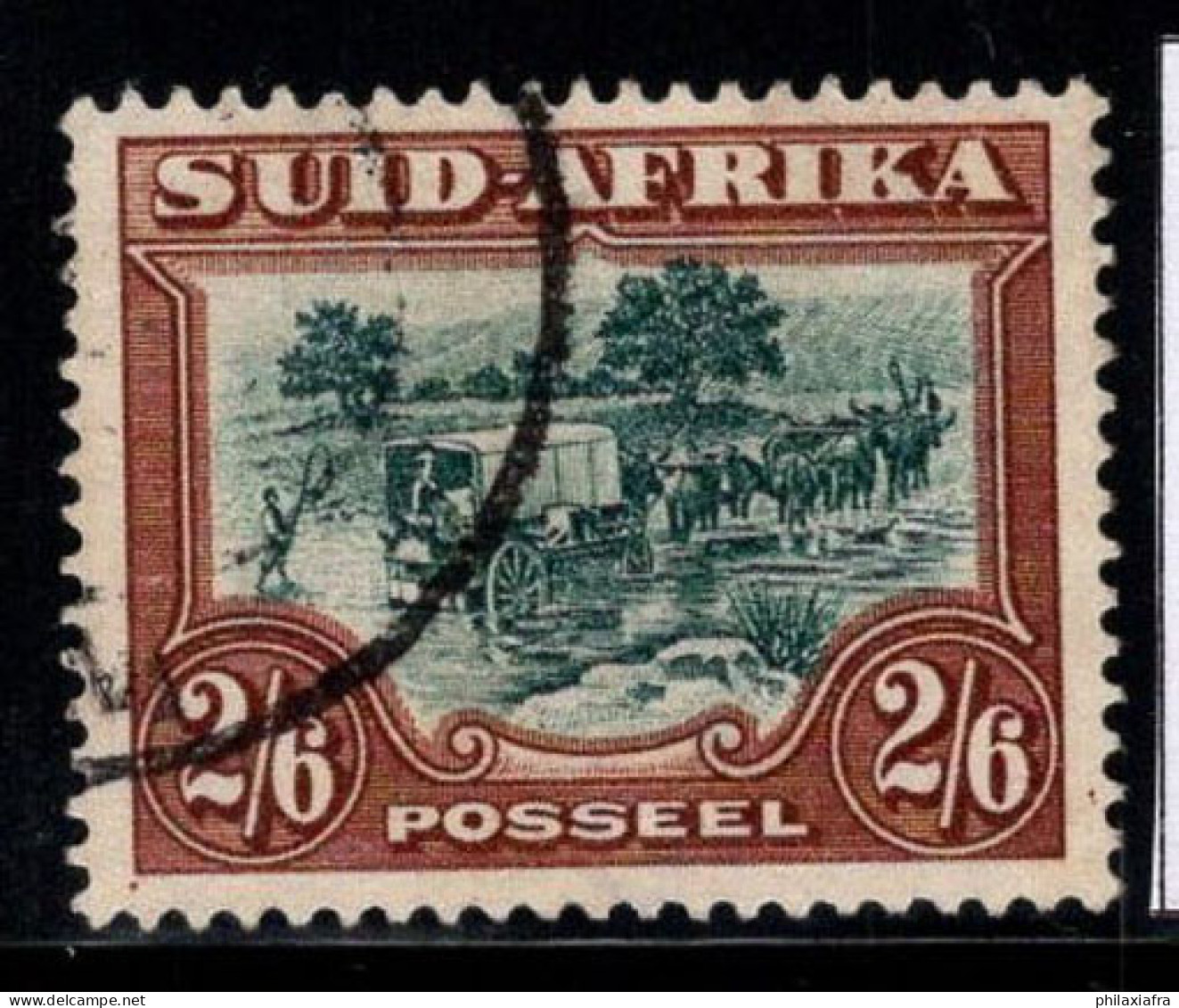 Afrique Du Sud 1927 Mi. 38 Oblitéré 100% 2.6 Sh, Paysages - Used Stamps