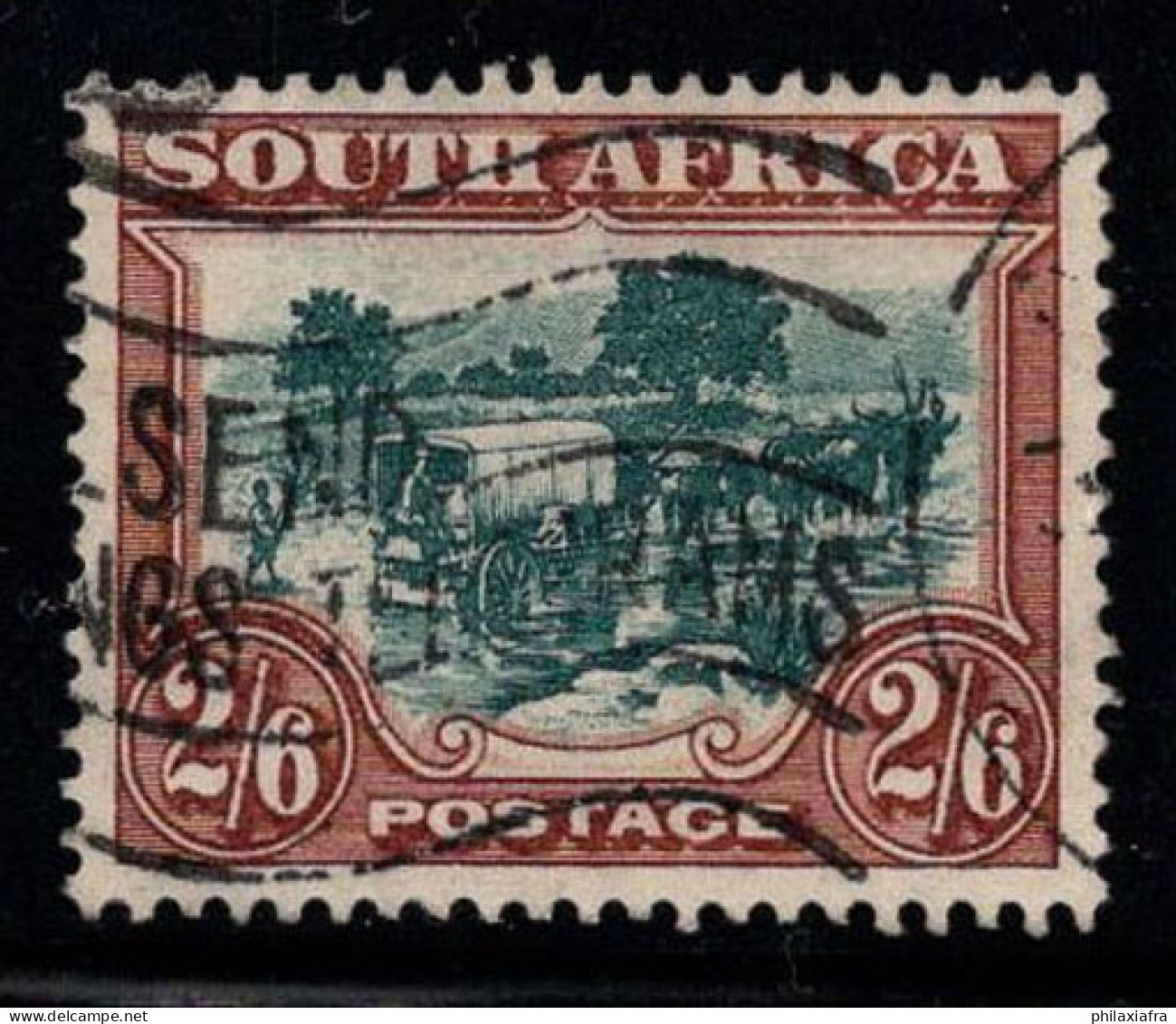 Afrique Du Sud 1927 Mi. 37 Oblitéré 100% 2.6 Sh, Paysage - Gebruikt