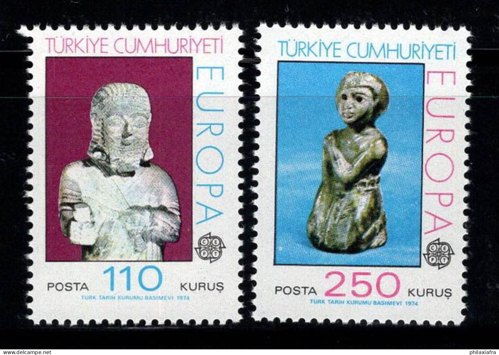 Turquie 1974 Mi. 2320-2321 Neuf ** 100% Europe CEPT - Unused Stamps