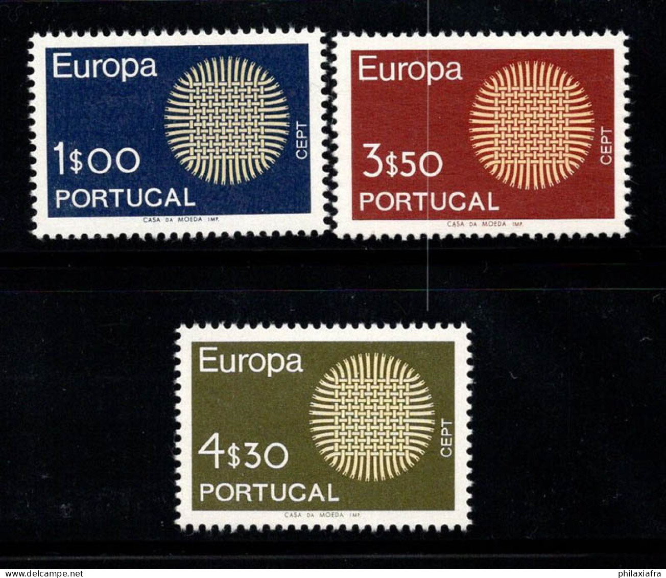 Portugal 1970 Mi. 1092-1094 Neuf ** 100% Europe CEPT - Neufs