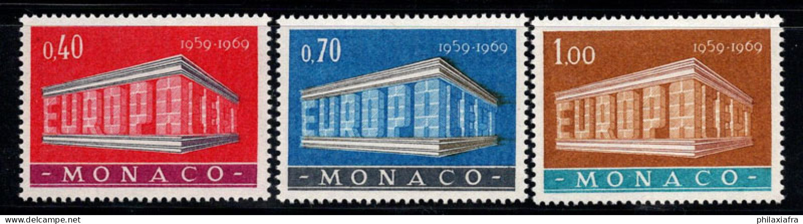 Monaco 1969 Mi. 929-931 Neuf ** 100% Europe CEPT - Andere & Zonder Classificatie