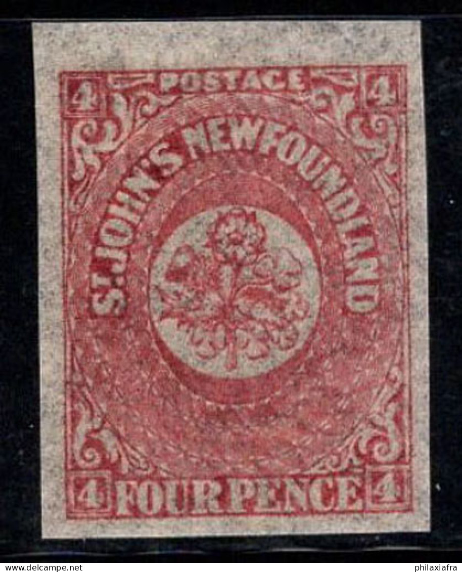 Terre-Neuve 1861 SG 18 Neuf ** 100% 4 P, Flore, Fleurs - 1908-1947