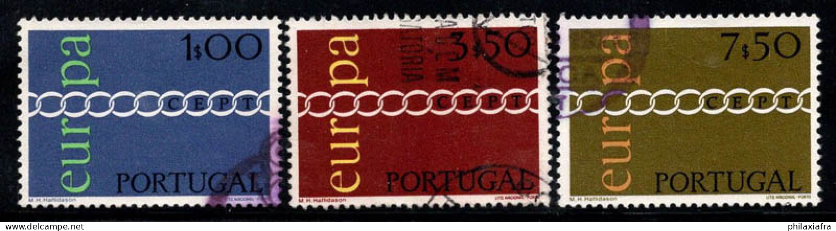 Portugal 1971 Mi. 1127-1129 Oblitéré 100% Europe CEPT - Oblitérés