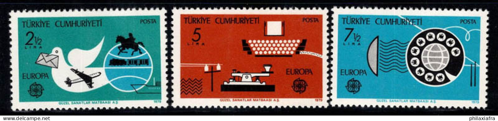 Turquie 1979 Mi. 2477-2479 Neuf ** 100% Europe CEPT - Neufs