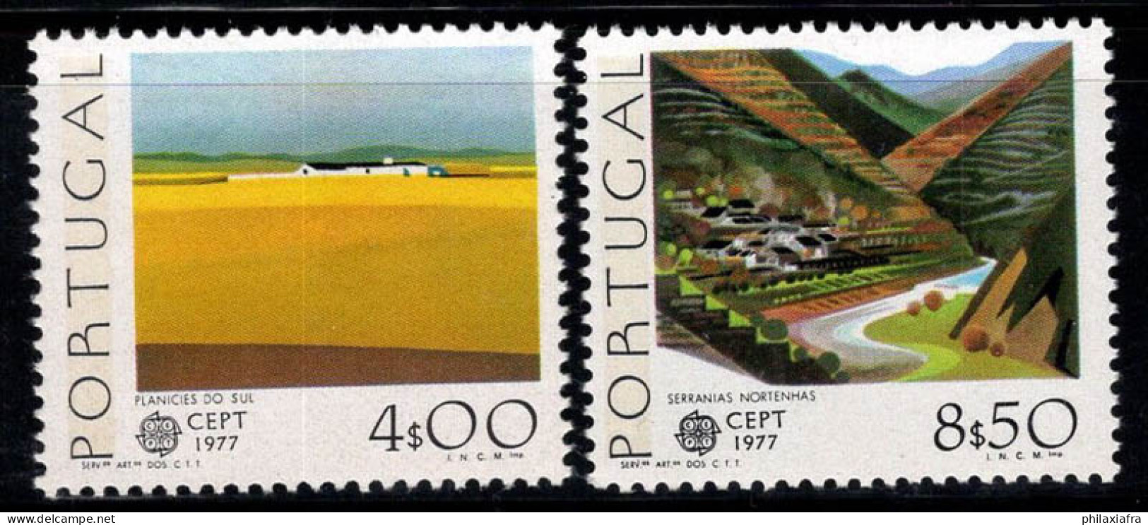 Portugal 1977 Mi. 1360-1361 Neuf ** 100% Europe CEPT - Neufs