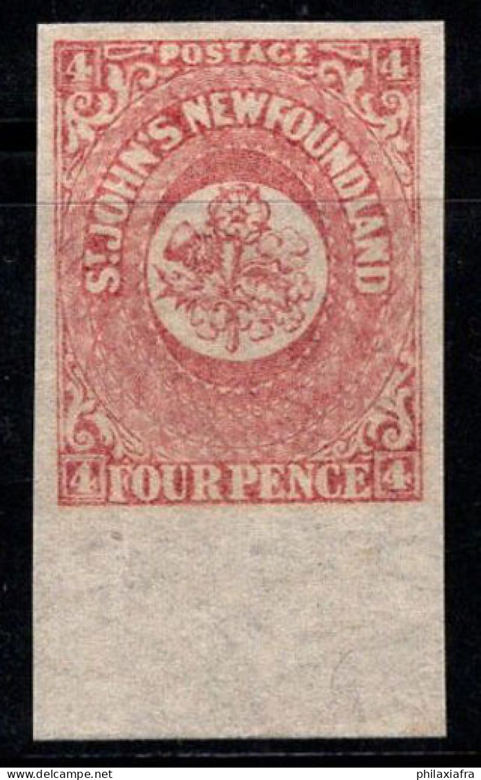 Terre-neuve 1861 SG 18 Neuf ** 100% Fleurs, Flore, 4 P - 1908-1947