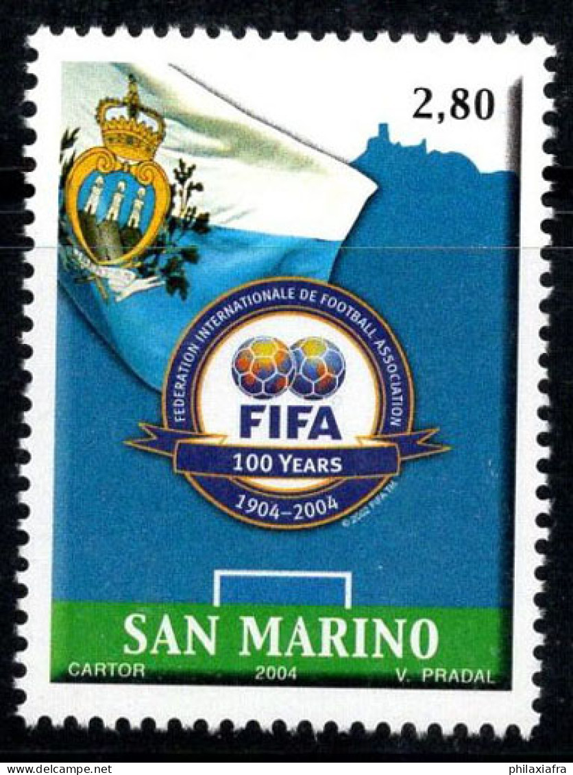 Saint-Marin 2004 Sass. 1990 Neuf ** 100% FIFA - Unused Stamps