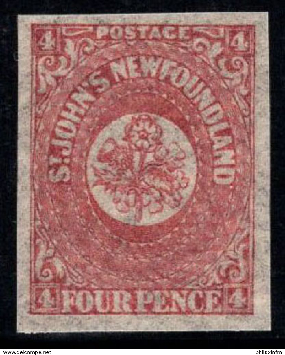 Terre-Neuve 1861 SG 18 Neuf ** 100% Fleurs, 4 P, Armoiries - 1908-1947