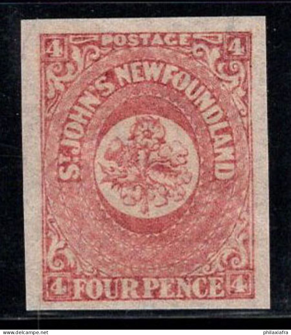 Terre-Neuve 1861 SG 18 Neuf ** 100% 4 P, Fleurs - 1908-1947