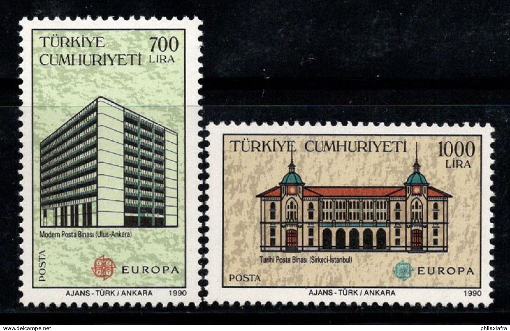 Turquie 1990 Mi. 2886-2887 Neuf ** 100% Europe CEPT - Nuevos