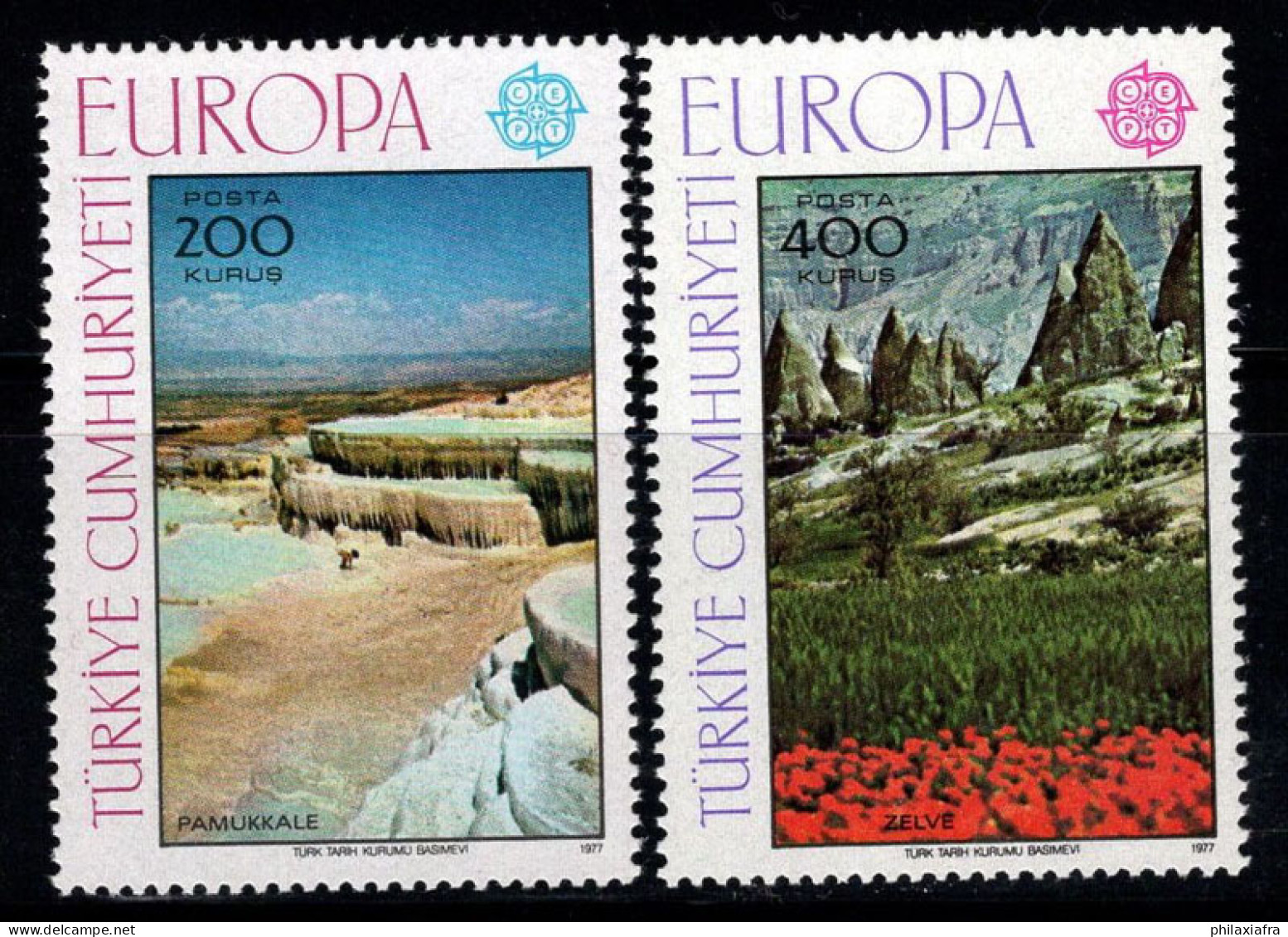 Turquie 1977 Mi. 2415-2416 Neuf ** 100% Europe CEPT - Nuevos