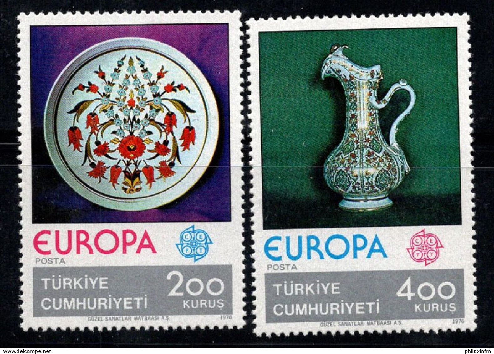 Turquie 1976 Mi. 2385-2386 Neuf ** 100% Europe CEPT - Ongebruikt