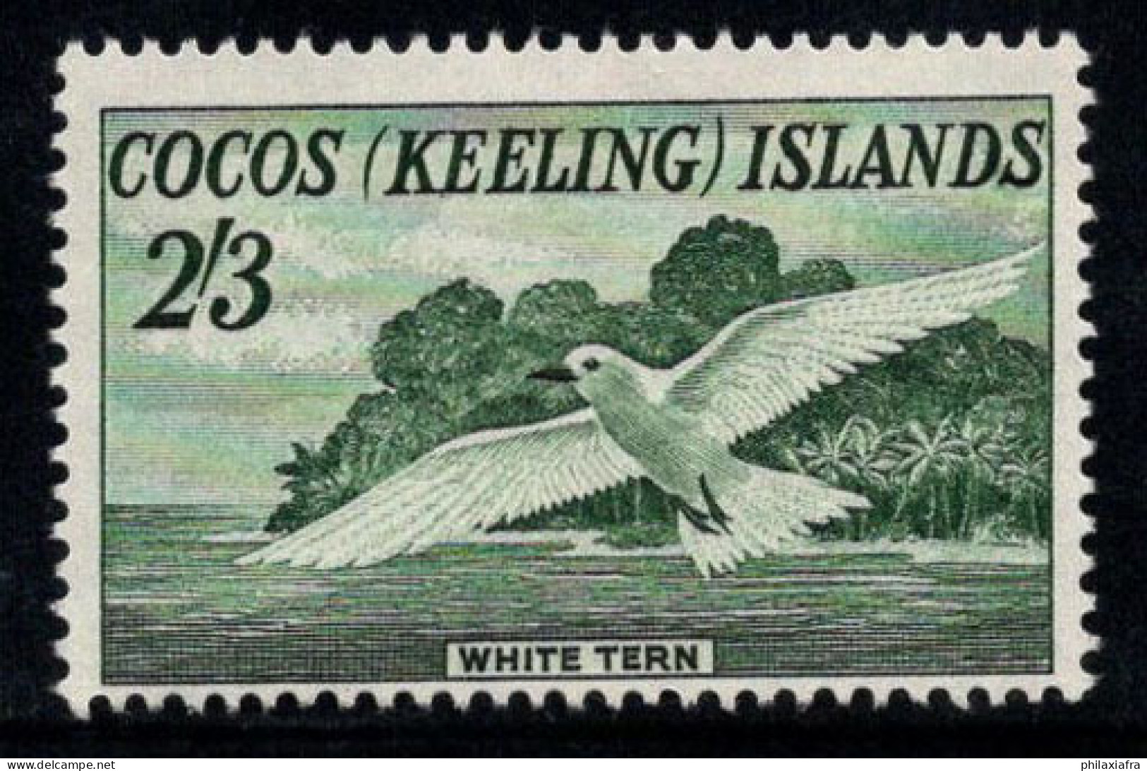 Iles Cocos 1963 Mi. 6 Neuf ** 100% Animaux - Cocos (Keeling) Islands