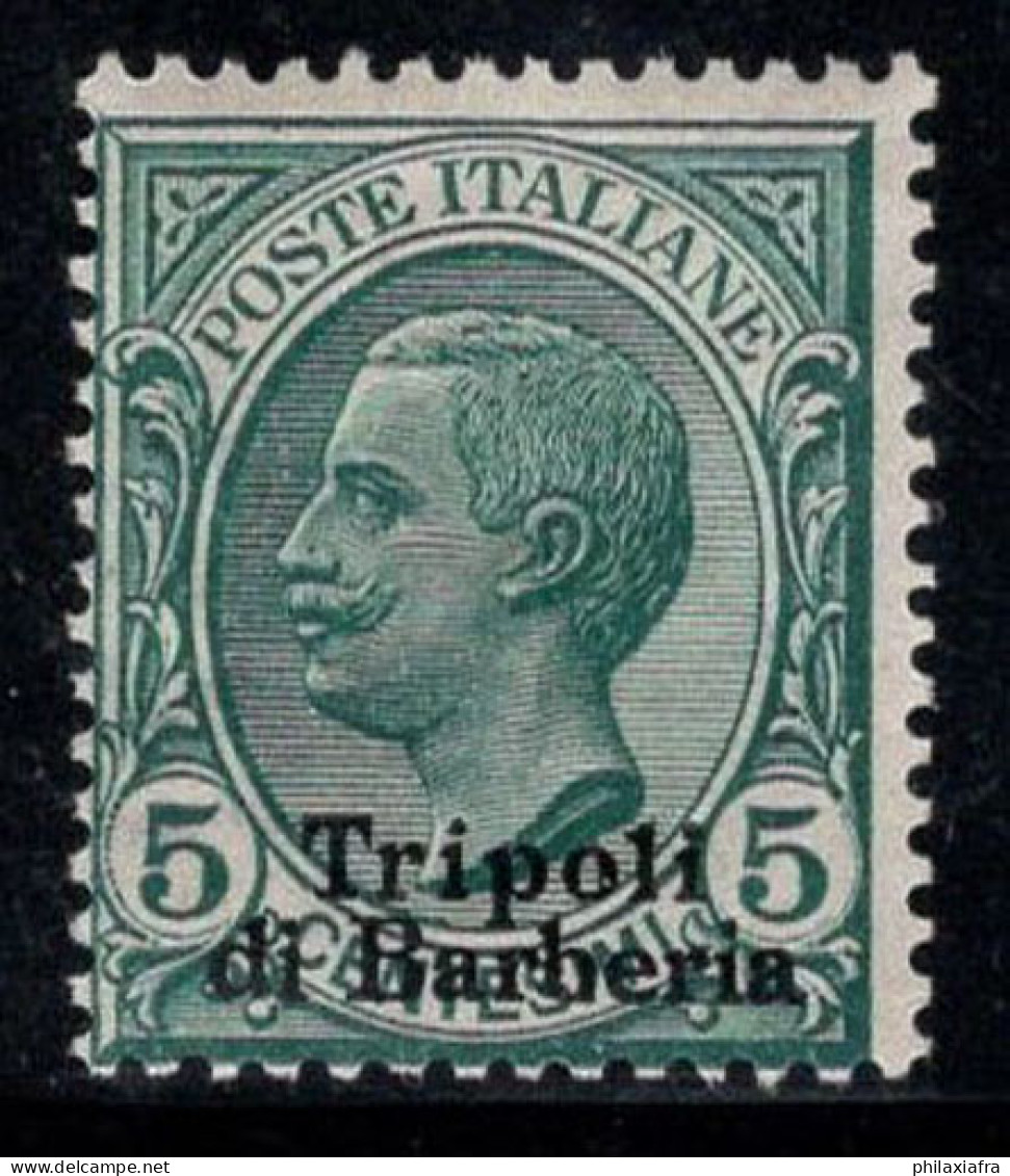 Tripoli Di Barberia 1909 Sass. 3 Neuf ** 100% 5 Cents - Other & Unclassified
