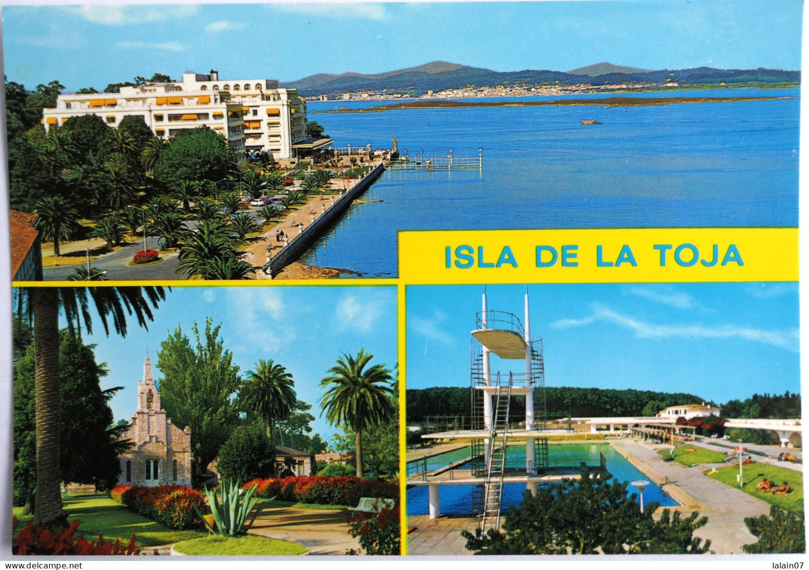Carte Postale : Galicia : Pontevedra : Isla De LA TOJA - Pontevedra