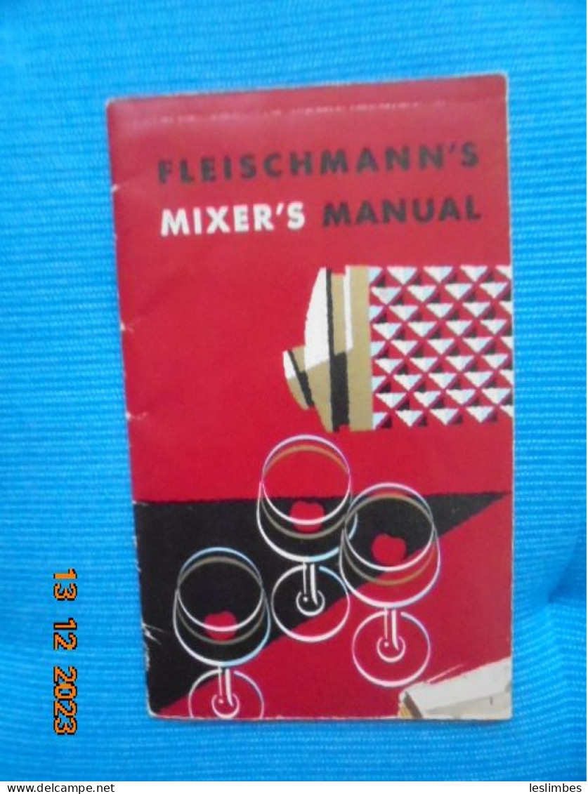 Fleischmann's Mixer's Manual - Américaine