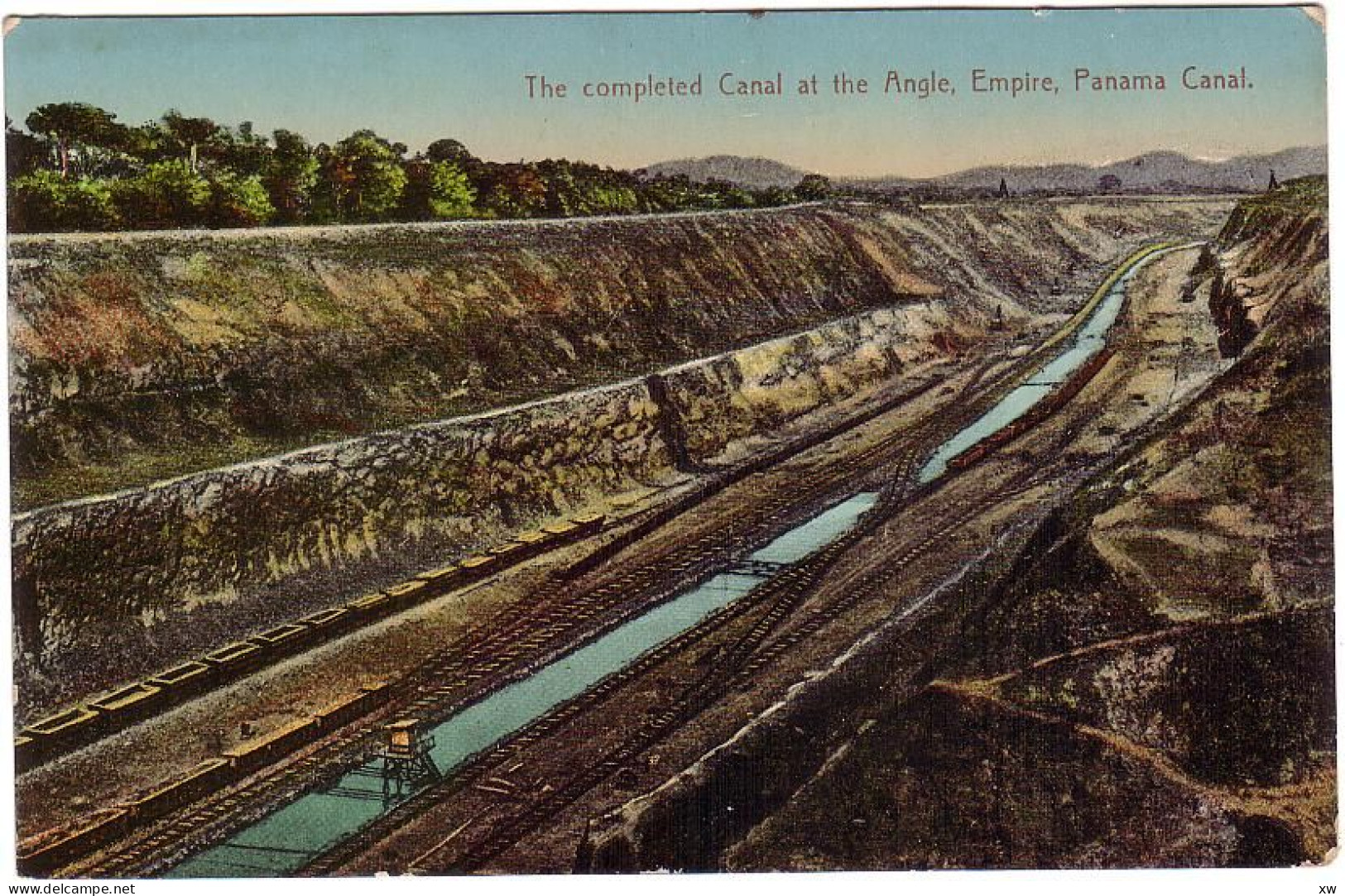 AMERIQUE - PANAMA - The Completed Canal At The Angle - Empire,Panama Canal - D 0057 - Panama