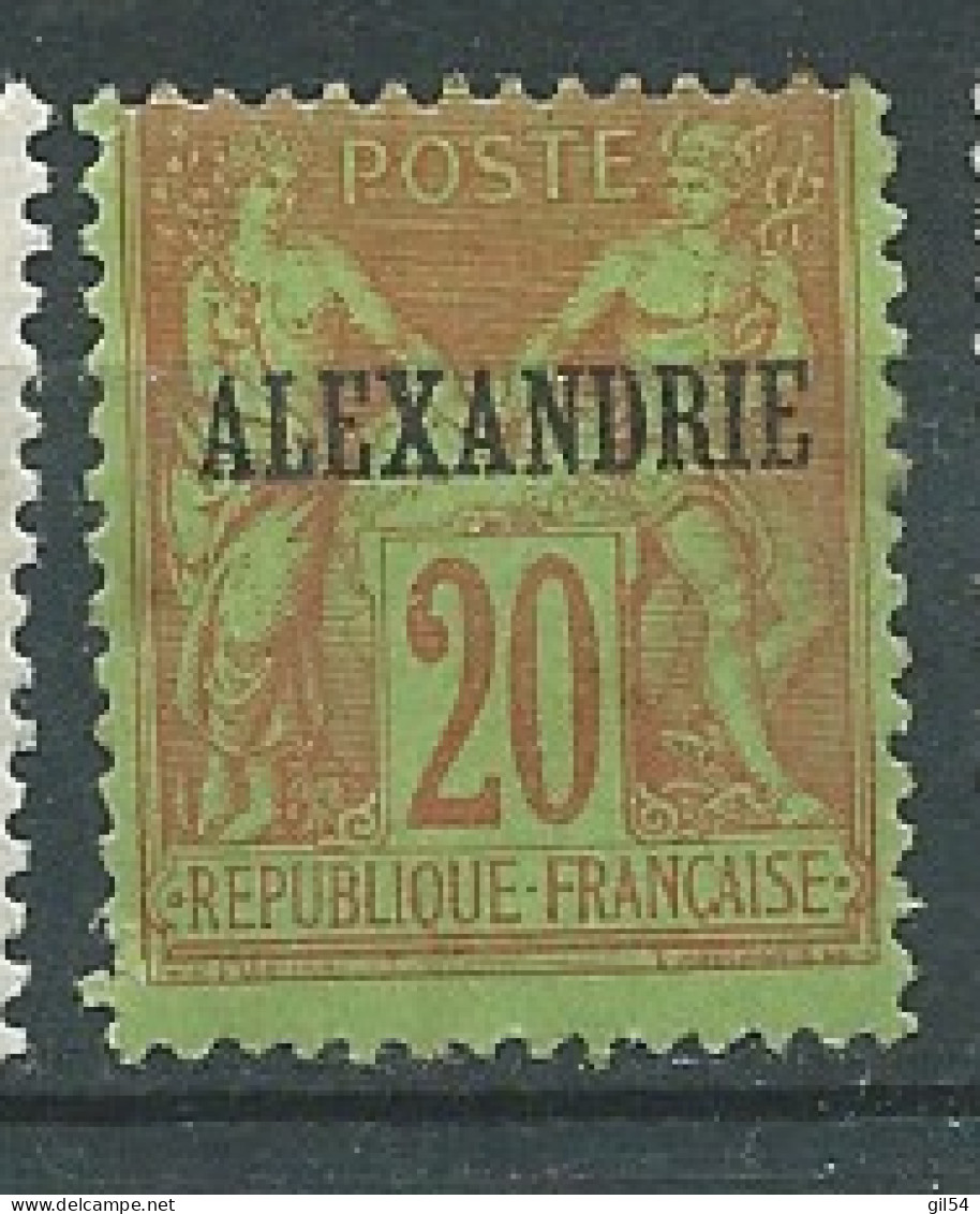 Alexandrie  -  Yvert N°  10 *  ( Forte Charnière )    - Ai 35411 - Nuevos