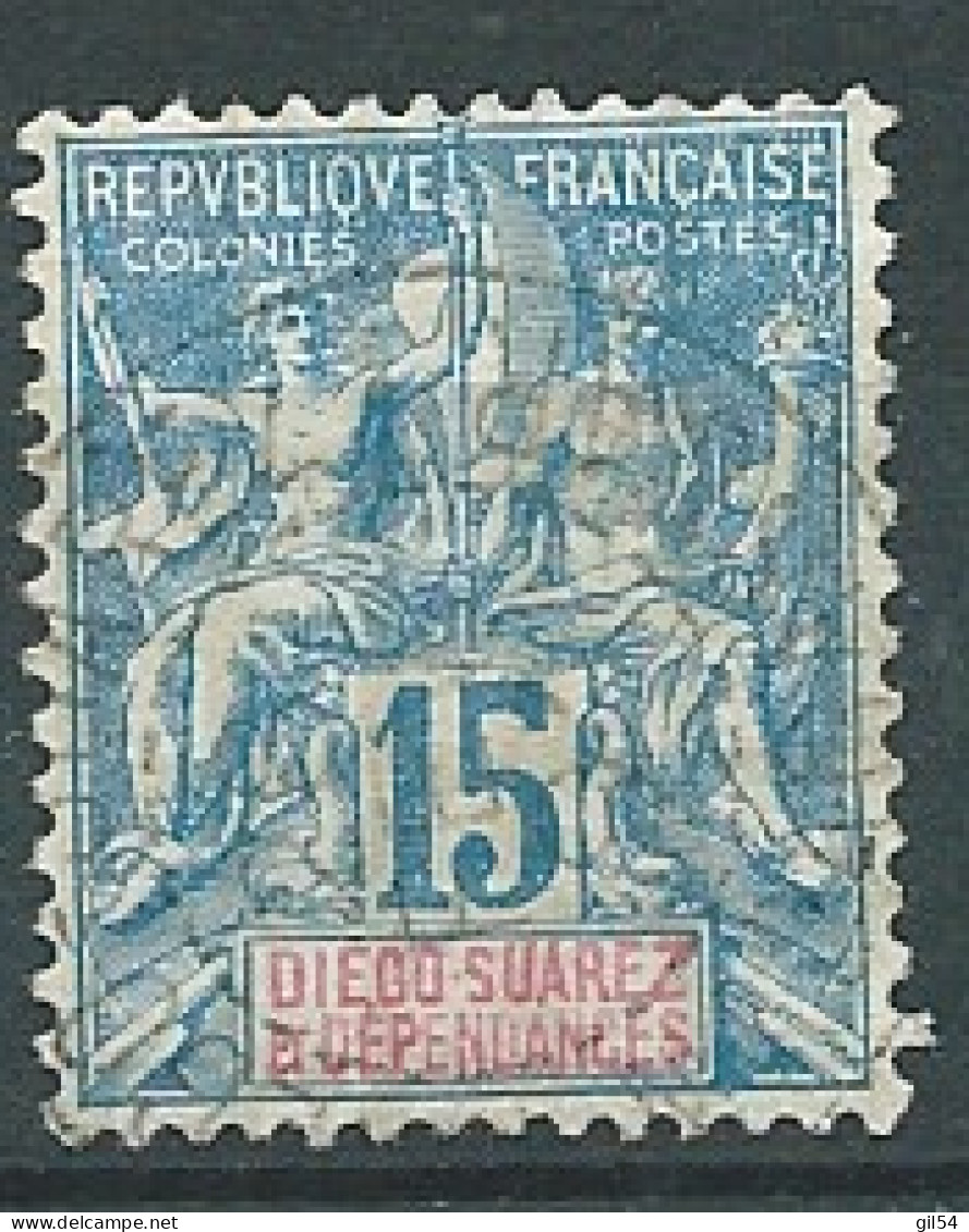 Diego - Suarez   -  Yvert N° 43 Oblitéré  - Ai 35426 - Used Stamps