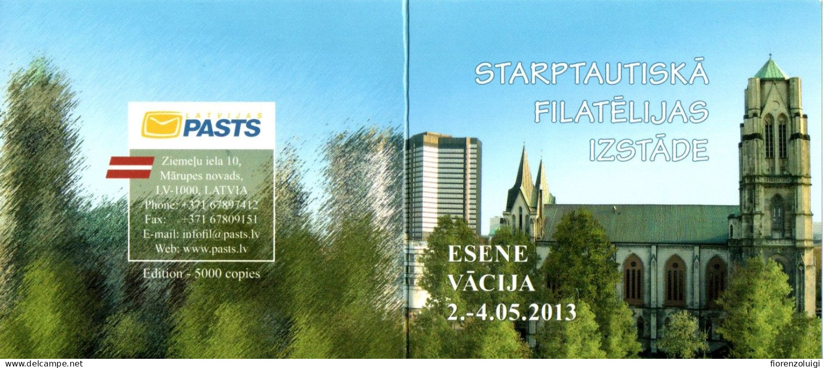 EUROPA CEPT 2013 LETTONIA LIBRETTO / BOOKLET MNH** - 2013