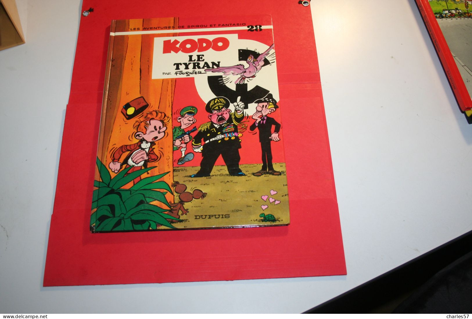 LES AVENTURES DE SPIROU ET FANTASIO: KODP Le Tyran -n°28 -  Editions DUPUIS - Spirou Et Fantasio