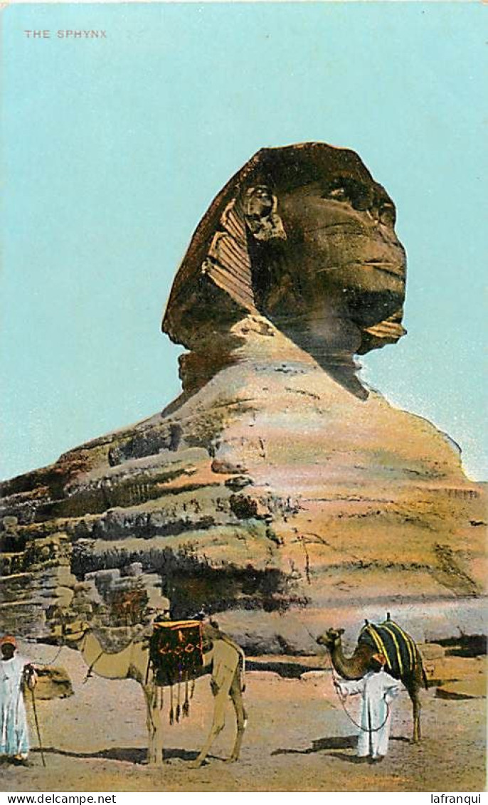 Pays Div-ref DD787- Egypte - Egypt - The Sphynx   - Le Sphinx - - Sphinx