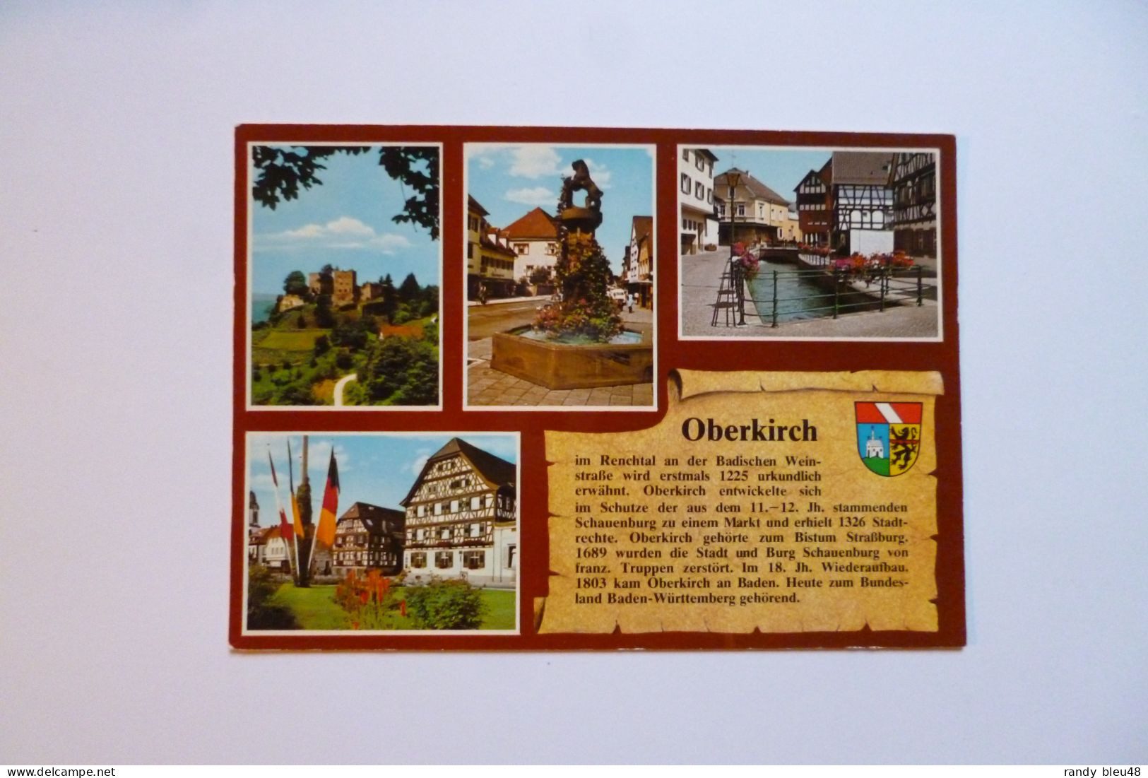 OBERKIRCH  -  Multivues  -  ALLEMAGNE - Oberkirch