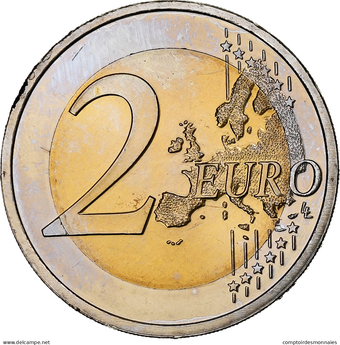 Pays-Bas, 2 Euro, Traité De Rome 50 Ans, 2007, Utrecht, SPL, Bimétallique - Pays-Bas