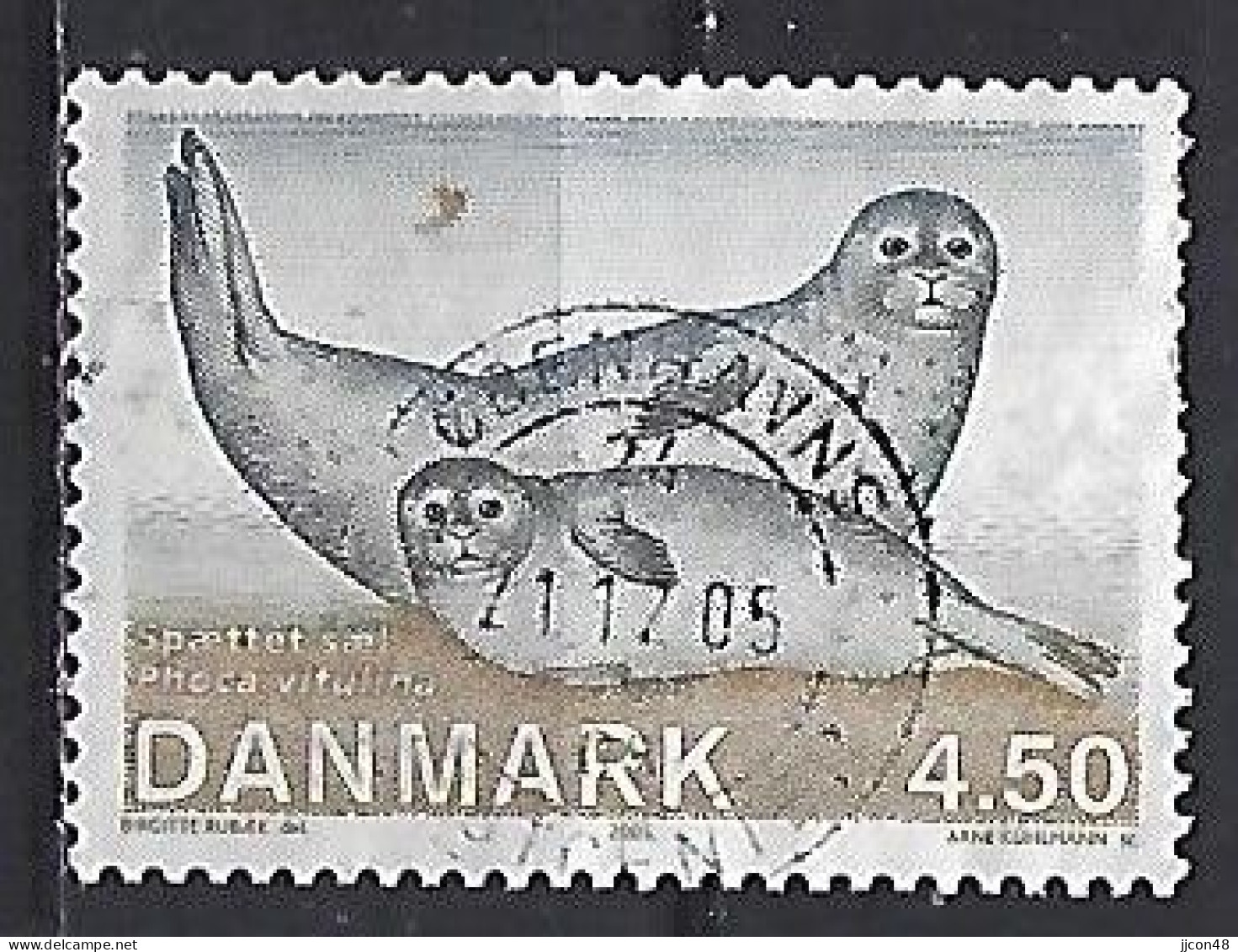 Denmark  2005  Seals In Denmark  (o) Mi.1417 - Usati