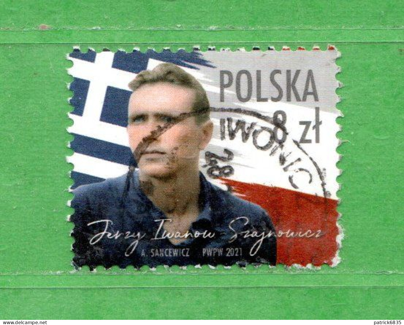 (Us5) POLONIA POLSKA °- 2021 - Jerzy Iwanow-Szajnowicz.  Yvert. 4842. Used. - Usados