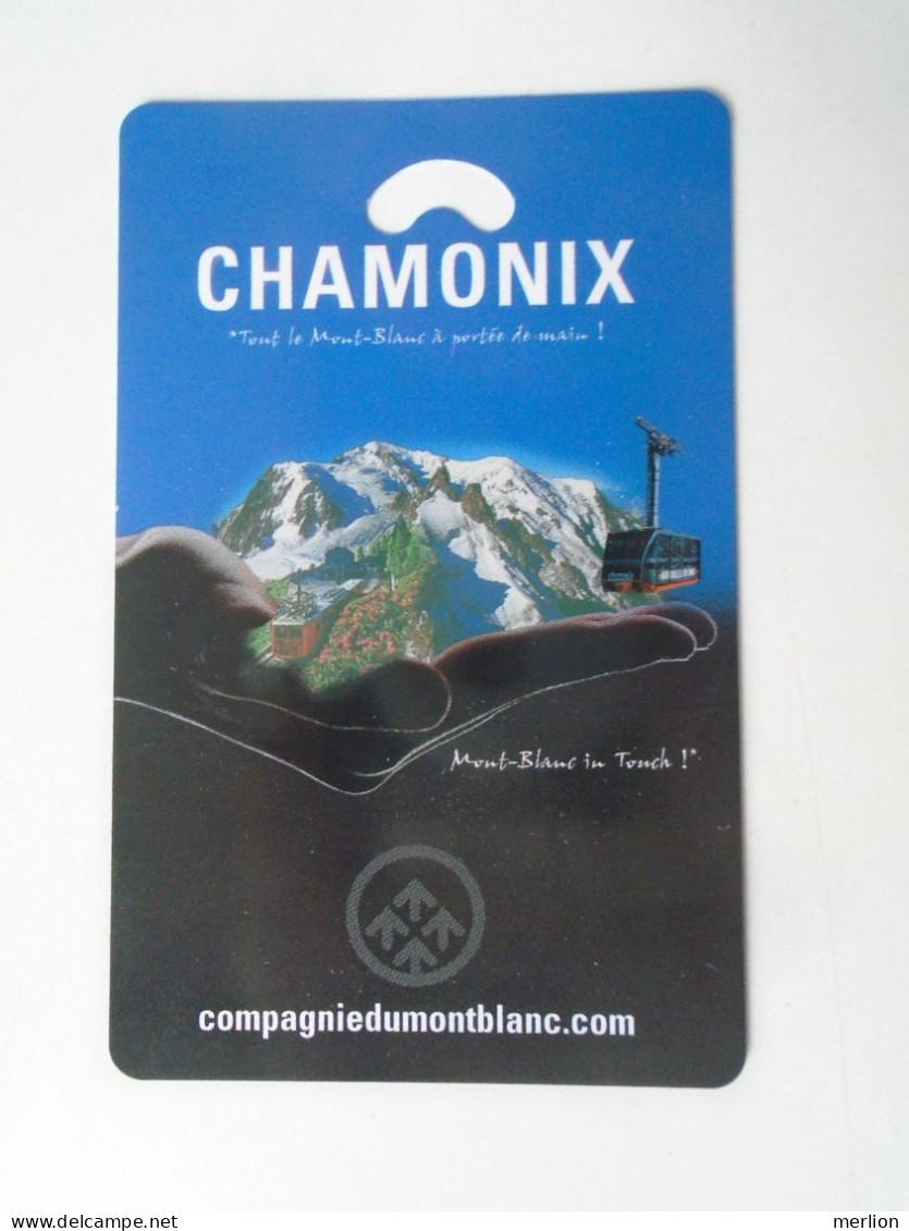 ZA476.11  Train Ticket  - Chamonix Mont Blanc Aiguille Midi  2008 - Altri & Non Classificati