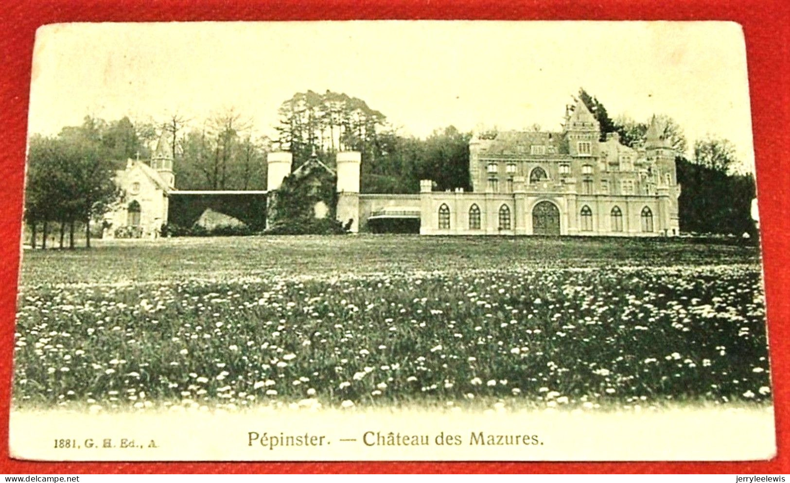 PEPINSTER  -     Château Des Mazures  -  1908 - Pepinster