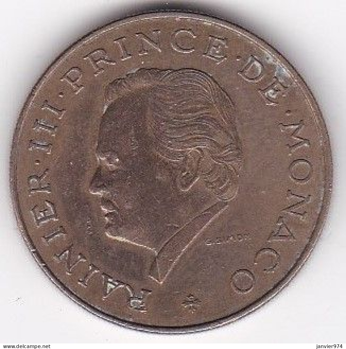 Monaco , 10 Francs 1978 Rainier III , Cupro-aluminium-nickel, Gad# 157 - 1960-2001 Francos Nuevos