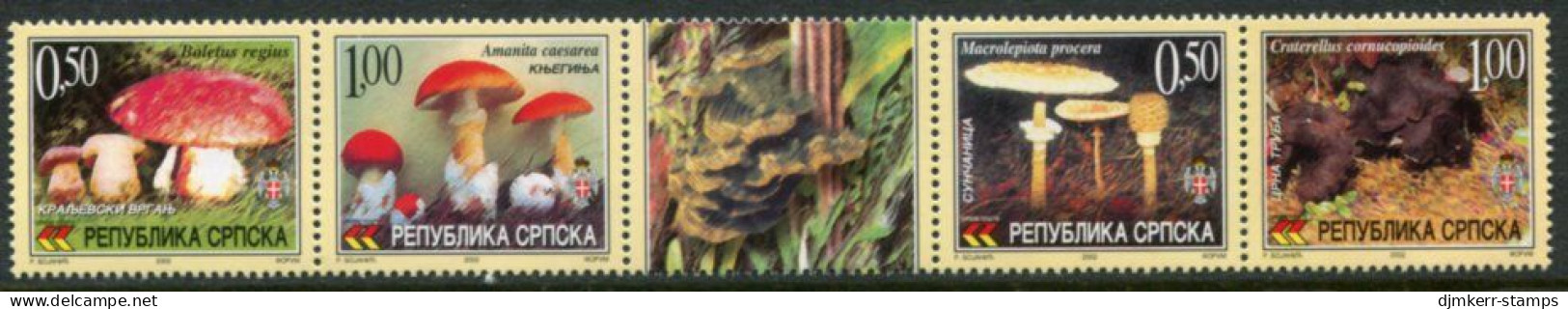 BOSNIAN SERB REPUBLIC 2002 Fungi MNH / **.  Michel 255-58 - Bosnia Erzegovina