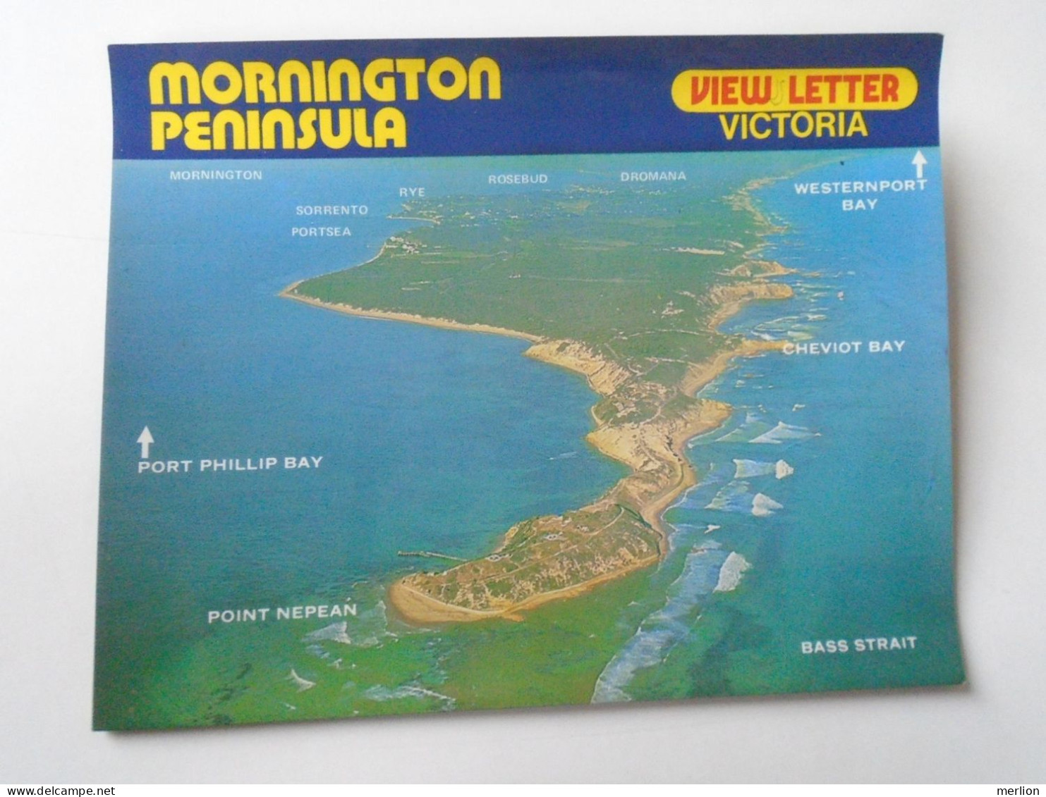 ZA476.20   Australia Victoria  View Letter  -  Nu-Color-View  - Mornington Pier And Yacht Club, Bay Beach Sorrento  1999 - Altri & Non Classificati