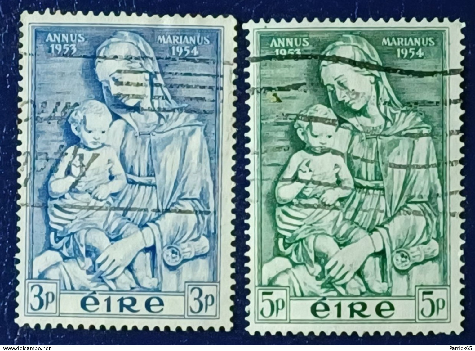 Ierland 1954 Yv.nrs.122/123  Used - Used Stamps