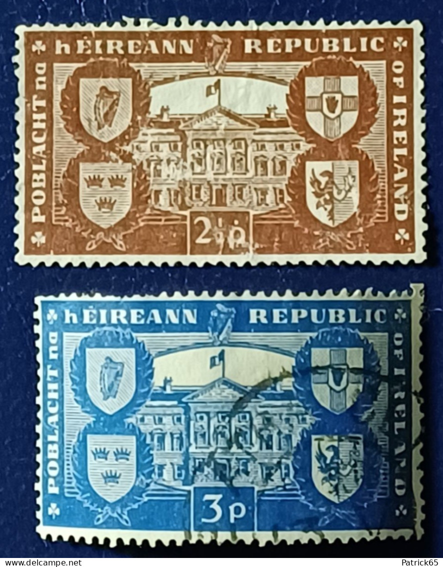 Ierland 1949 Yv.nrs.110/111  Used - Oblitérés