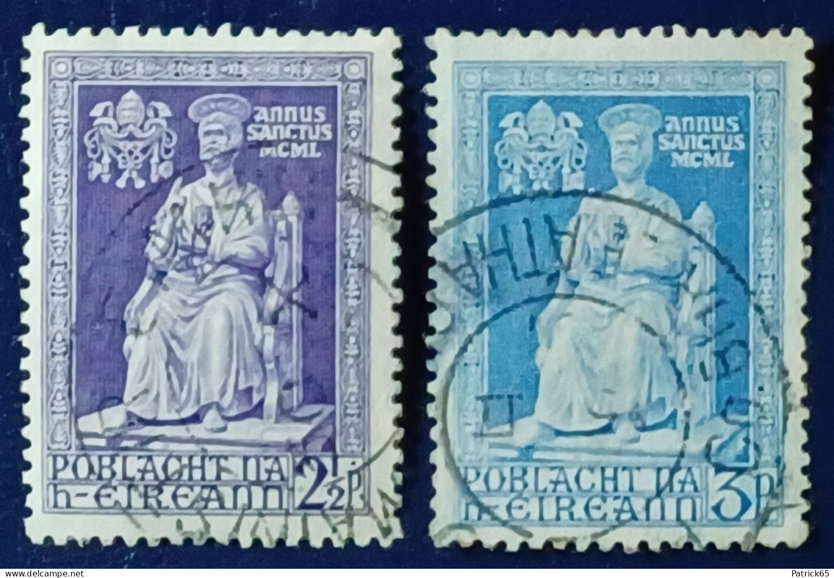 Ierland 1950 Yv.nrs.113/114  Used - Oblitérés