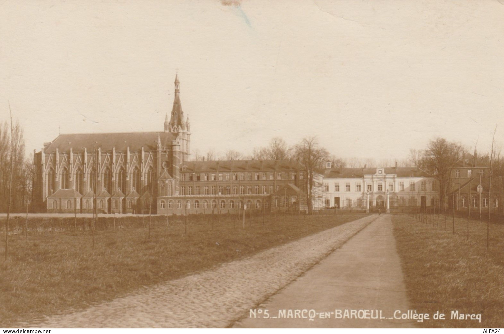 CARTOLINA NON VIAGGIATA PRIMI 900 MARCQ EN BAROEUL  FRANCIA (TY1478 - Marcq En Baroeul