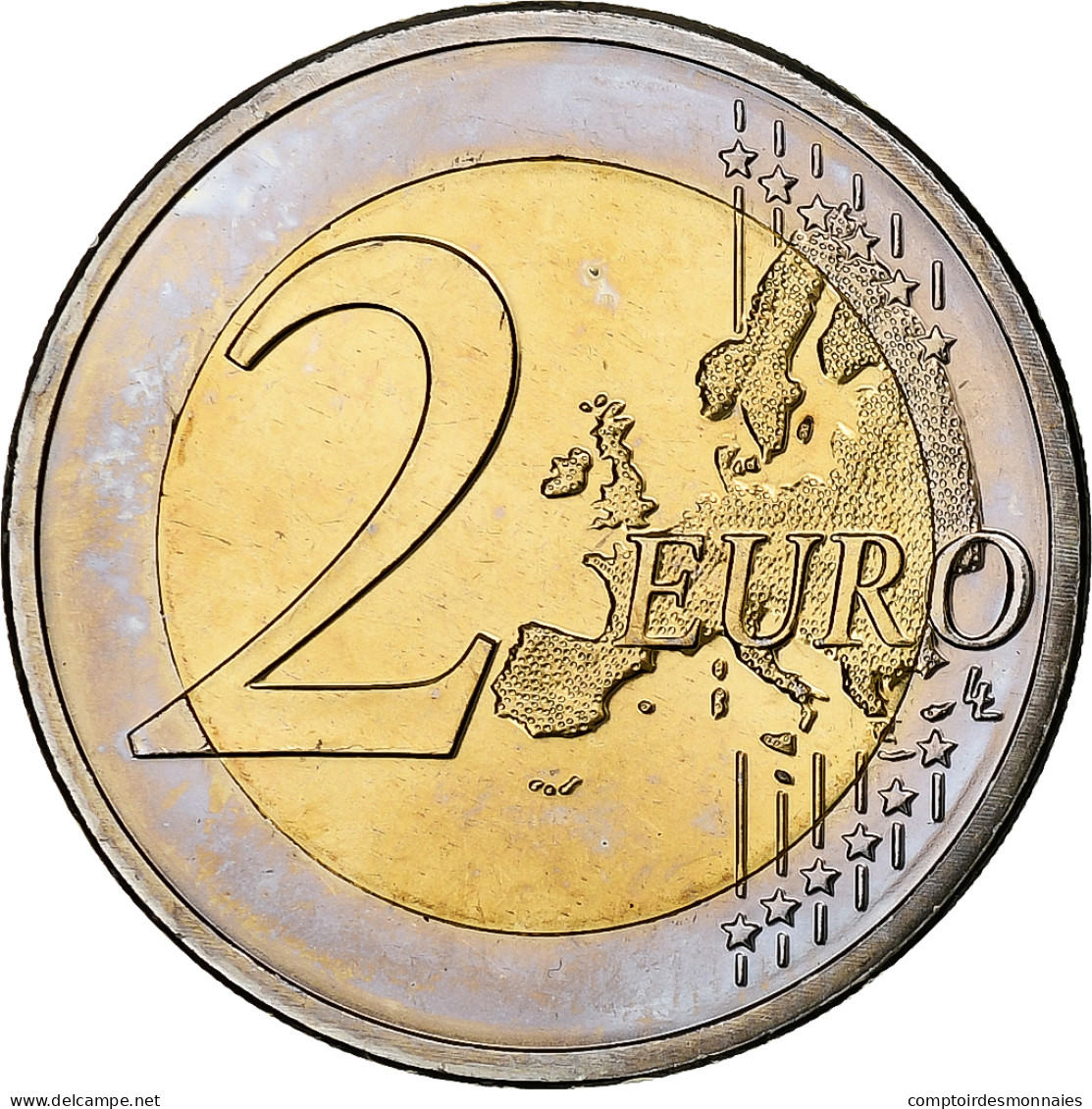 Pays-Bas, 2 Euro, 10 Ans De L'Euro, 2009, SPL, Bimétallique, KM:281 - Niederlande